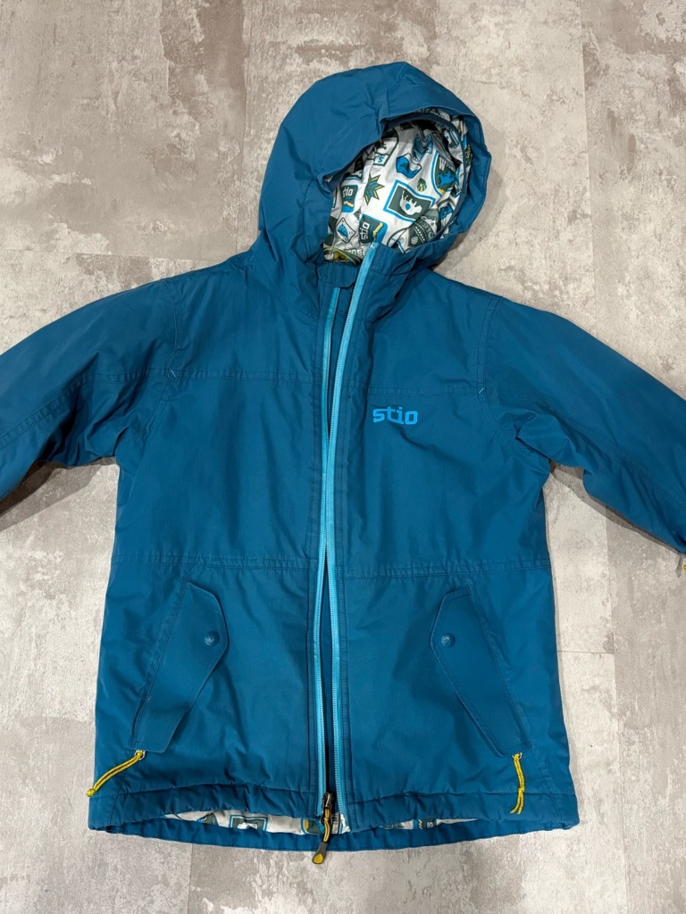 Stio Rafferty Blue Kids insulated ski / snowboard Jacket